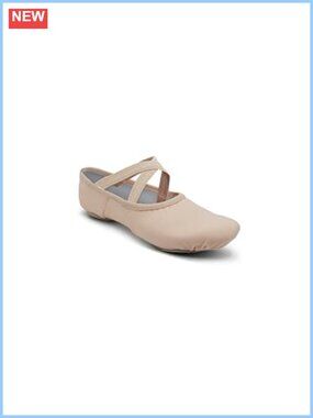 Capezio Hanami Ballet Dance Shoe 4-Way Stretch Canvas Split-Sole Suede Sole